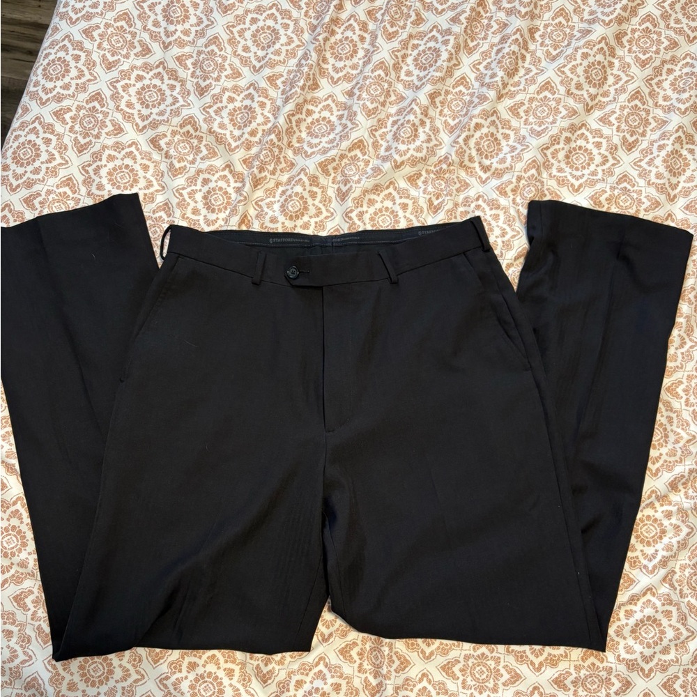 Men’s Black Dress Pants 34x32 classic fit